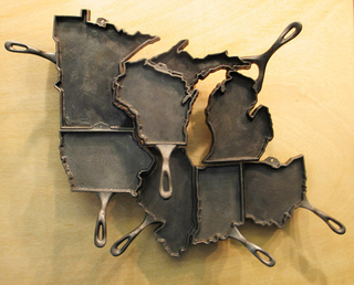 Illustration for article titled Nifty Cookware Lets You Eat Meals in the Shape of Your Favorite State